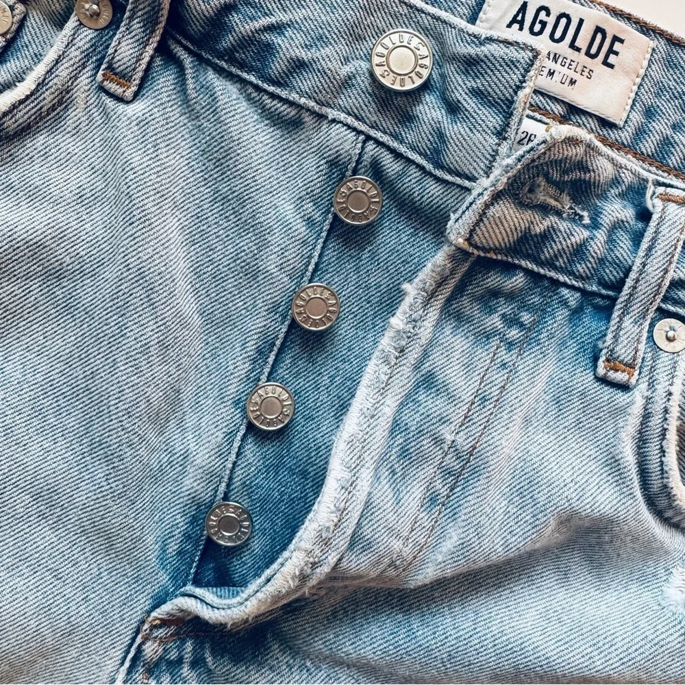 AGOLDE Parker Vintage Cut Off Short in Swapmeet 26